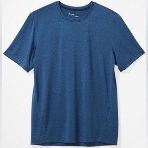 Marmot Men’s Conveyor Tee SS size Large color Dark Azure Heather